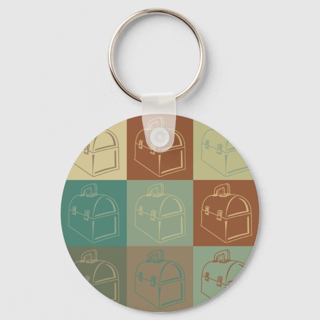 Llavero Arte pop de Lunchbox (Anverso)