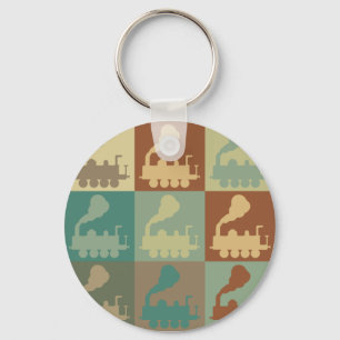 Llavero Arte pop del tren