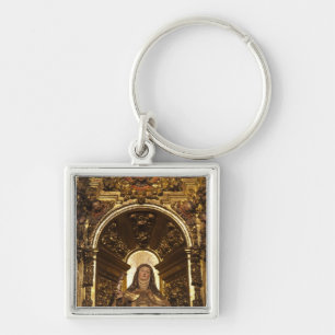 Llavero Arte religioso en representación de Santa Teresa