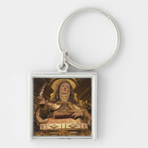 Llavero Arte religioso en representación de Santa Teresa