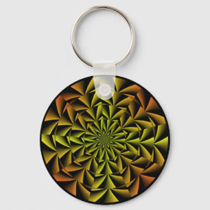 Llavero Arte retro espiral