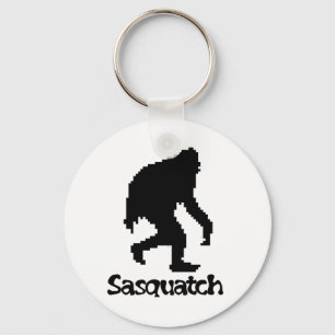 Llavero Arte Sasquatch del pixel