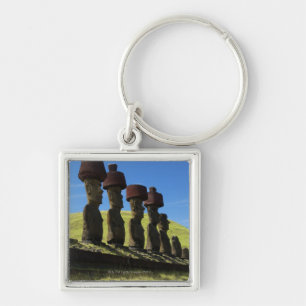 Llavero Artefactos de Rapa Nui, isla de pascua
