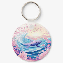 Artes De Ballenas Azules Y Rosa Singulares