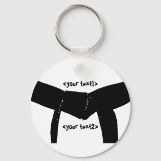 Llavero Artes marciales Black Belt Basic