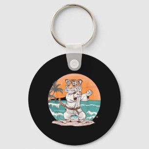Llavero Artes Marciales de Judo Tigre Playa MMA Taekwondo 