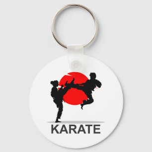 Llavero Artes marciales karate luchan o esparcen