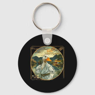 Llavero Artes Marciales Karate Pato Puesta de sol Jardín M