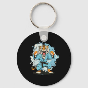 Llavero Artes Marciales MMA Tiger Jiu-Jitsu Taekwondo
