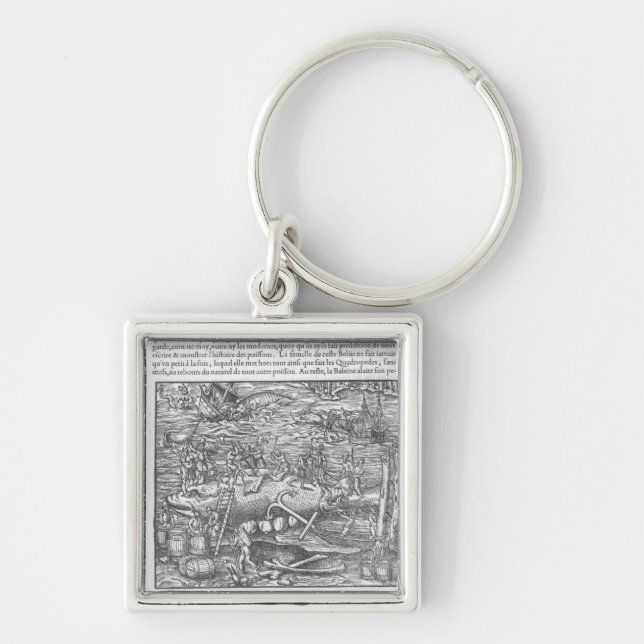 Llavero Articulación de una ballena (Frente)