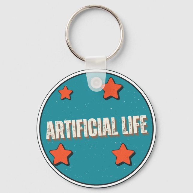 Llavero Artificial Life (Anverso)