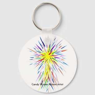 Llavero Artista de autismo Candy Waters