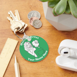 Llavero Artista de maquillaje