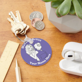 Llavero Artista de maquillaje