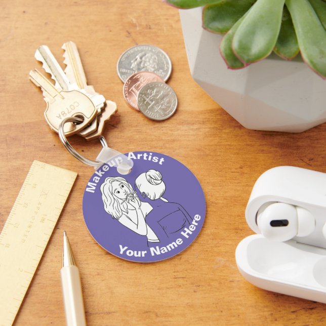Llavero Artista de maquillaje (Escritorio )