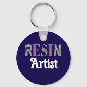 Llavero Artista de resina Crafter