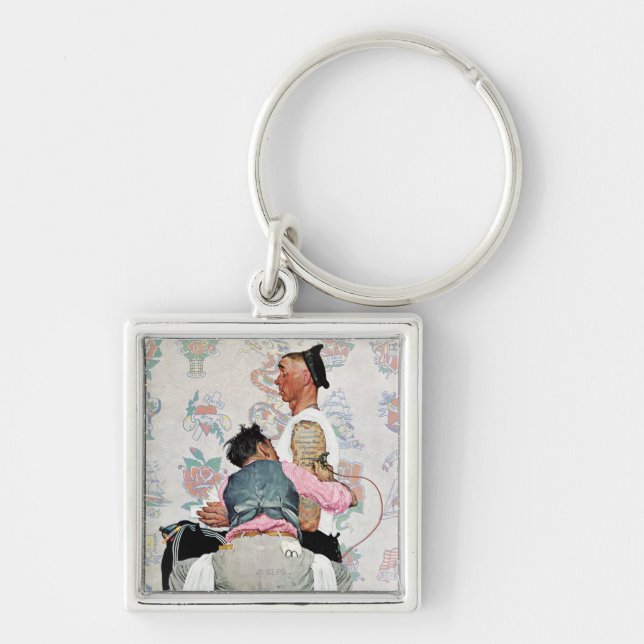 Llavero Artista del tatuaje (Frente)