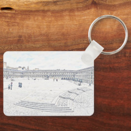 Llavero Artistic Halifax Piece Hall Heritage Landmark