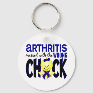 Llavero Artritis Enmascarada Con El Chick Equivocado