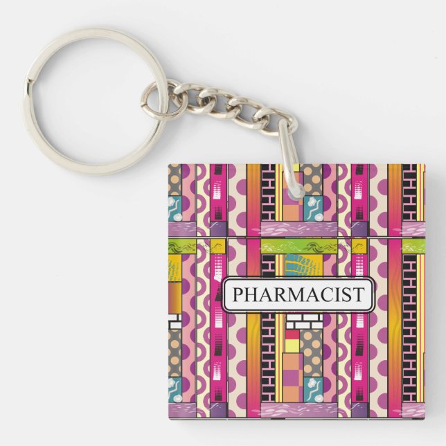 Llavero Artsy Pharmacist (Frente)