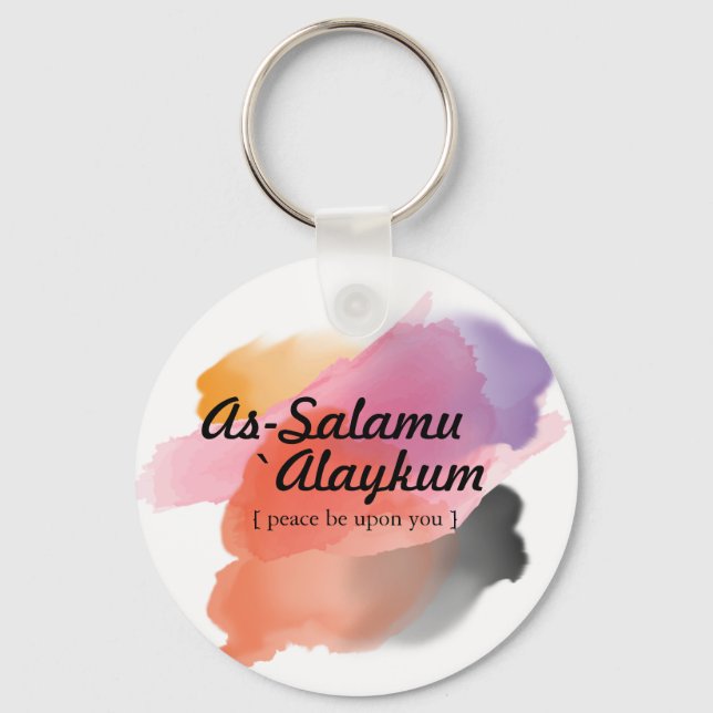 Llavero As-Salamu `Alaykum (Anverso)