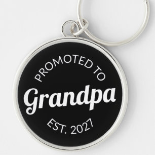Llavero Ascendido a Abuelo Desde 2027 Nuevo Papá Yo