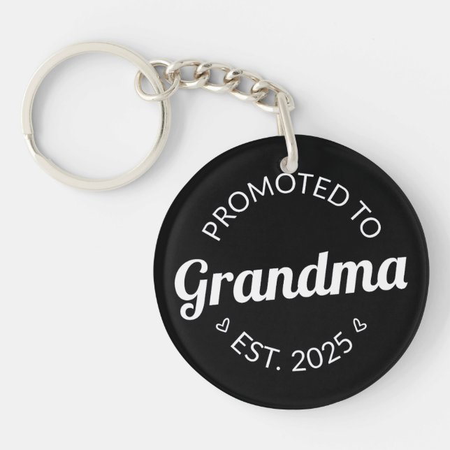 Llavero Ascendido A La Abuela Este. I 2025 (Frente)