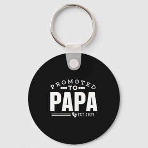 Llavero Ascendido a Papá 2025 Nuevo Papá Primer Papá Papá