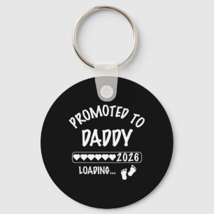 Llavero Ascendido a Papá 2026 Nuevo Padre Mamá Papá
