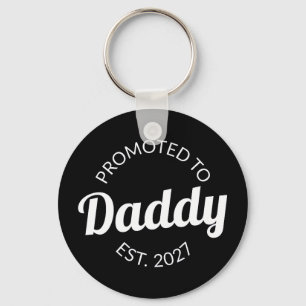 Llavero Ascendido a Papá Desde 2027 Nuevo Papá Baby Shower