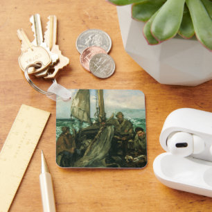 Llavero Aseos del mar de Edouard Manet, arte de época