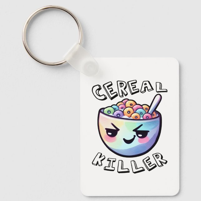 Llavero Asesino de cereales (Anverso)