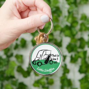 Llavero Así es como hago correr la cadena de claves person