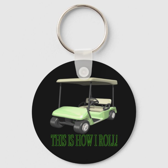 Llavero Así es como hago rodar (Anverso)