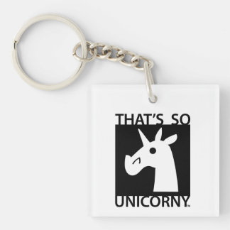 Llavero Así es Unicorny Keychain
