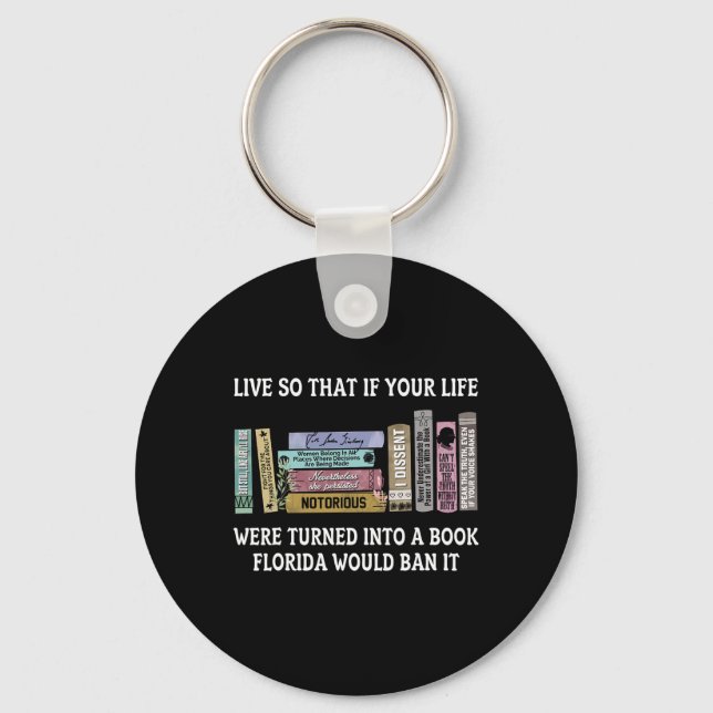 Llavero Así Que Si Tu Vida Se Convierte En Un Libro (Anverso)