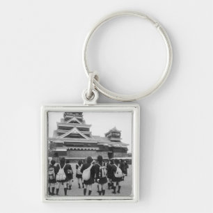 Llavero Asia, Japón, Kumamoto. Escolares en