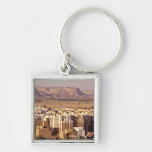 Llavero Asia, Oriente Medio, República de Yemen. Shibam