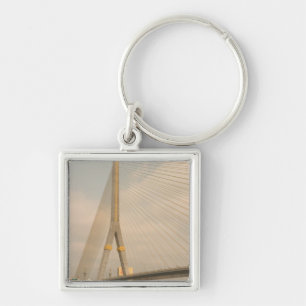 Llavero Asia, Tailandia, Bangkok, puente sobre Chao