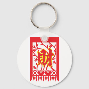 Llavero Asian Chai Sign Keychain