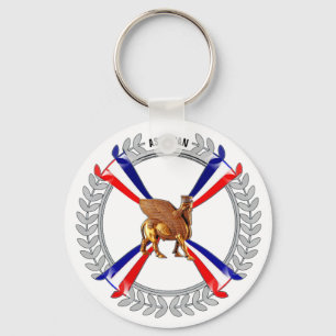 Llavero Asirian Lamassu y Keychain