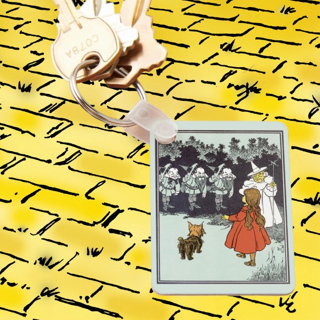 Llavero Asistente de cosecha de Oz Dorothy Toto Glinda Mun (Subido por el creador)