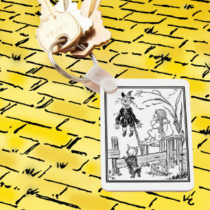 Llavero Asistente de cosecha de Oz, Dorothy Toto Meet Scar