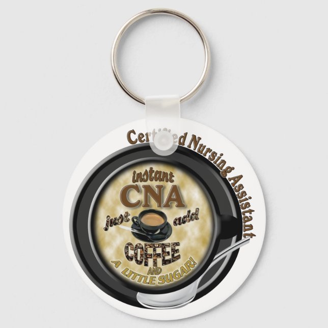 LLAVERO ASISTENTE DE ENFERMERÍA CERTIFICADO DE CNA INSTANT (Anverso)