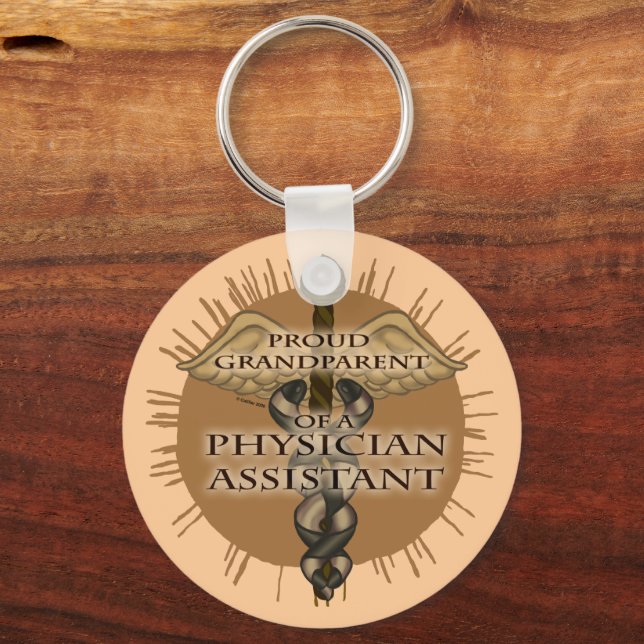 Llavero Asistente de Médicos Abuelos (Anverso)