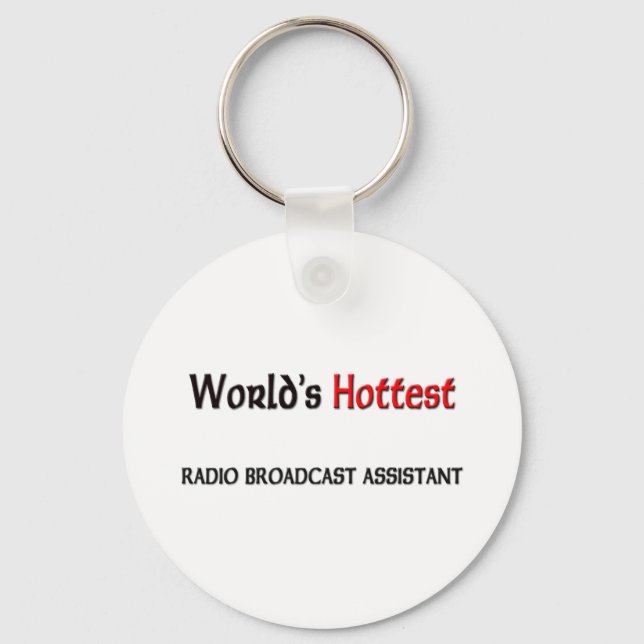 Llavero Asistente de Radiodifusión de Worlest Hottest (Anverso)