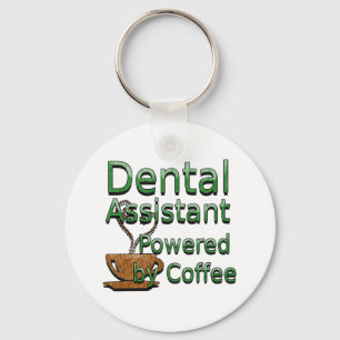 Llavero Asistente dental alimentado por café