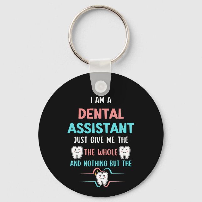 Llavero ASISTENTE DENTAL Divertida toda la diente (Anverso)