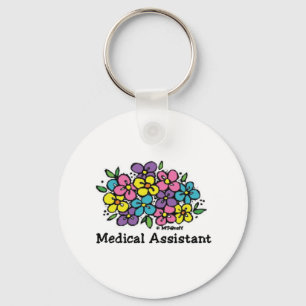 Llavero Asistente Médico Florece