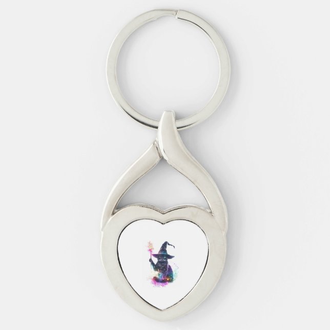 Llavero Asistente para magia de gatos (Anverso)